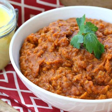 Misir Wat (Äthiopische Rote Linsen)