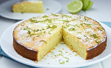 Olivenöl-Kuchen mit Zitrone