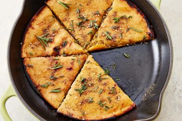 Socca (Französisches Kichererbsen-Fladenbrot)